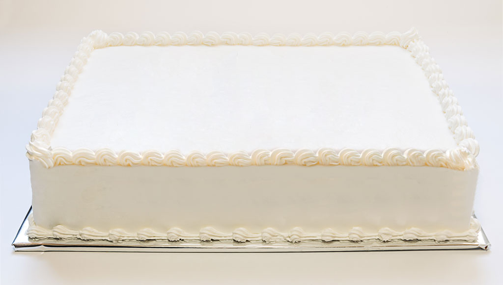Full slab (15” x 16”) Cake